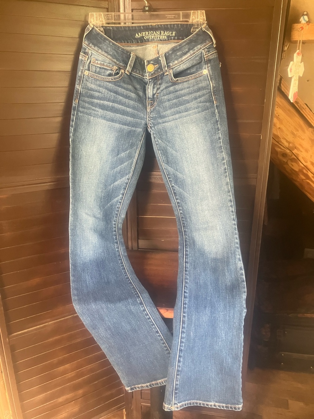 American Eagle Outfitters Medium Blue Flare Jeans